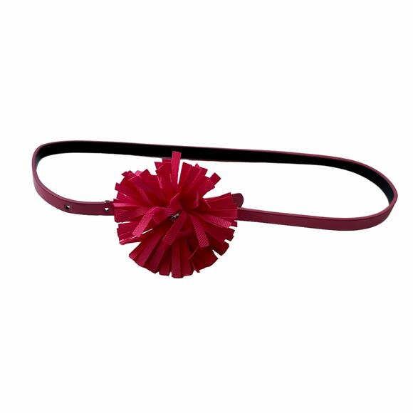Other - Pink Floral Bejeweled Belt Adjustable 22-25" Waist